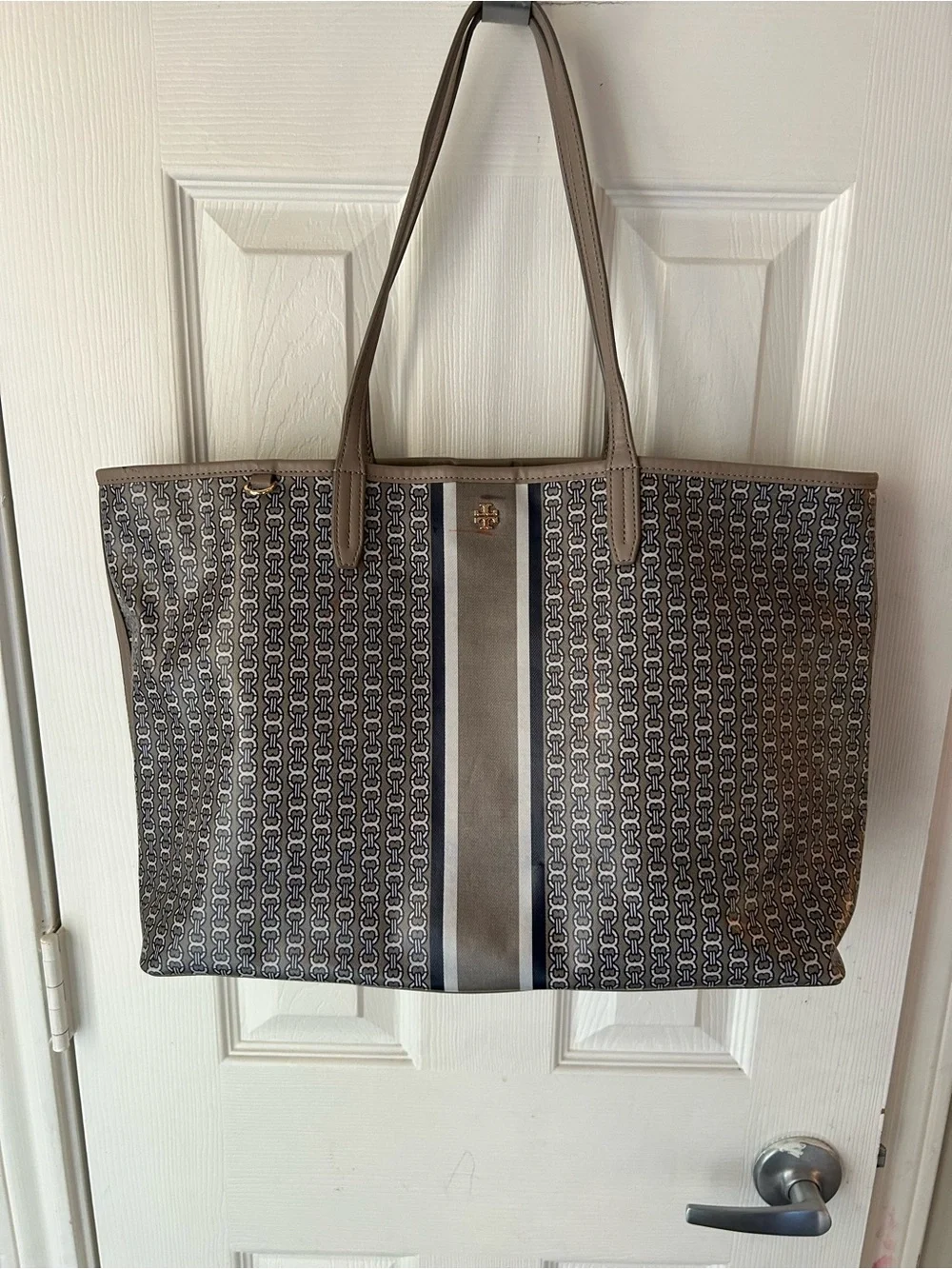 Tori Burch Gemini Link tote